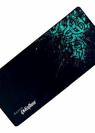 Коврик для мышки и клавиатуры 900х400х3мм резина и текстиль razer goliathius
