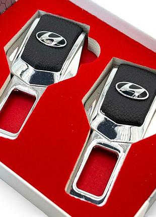 Заглушки в ремень безопасности хюндай металлические обманки в ремне hyundai