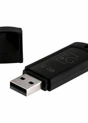 Флешка usb 32gb черный пластик classic 011 для хранения и переноса данных