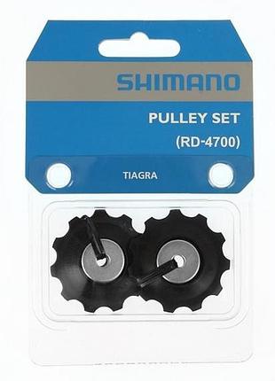 Ролики заднего переключателя shimano 4700 11з, черный (prc088)
