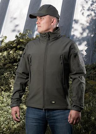 M-tac куртка soft shell olive