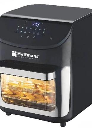 Мультипечь hoffmans hm-782, 15 л, 2400 вт, электрическая аэрофритюрница и аэрогриль без масла