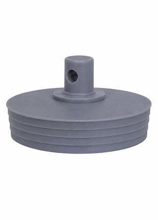 Пробка для ванни soloplast свпгм-061.зп універсальна, сіра