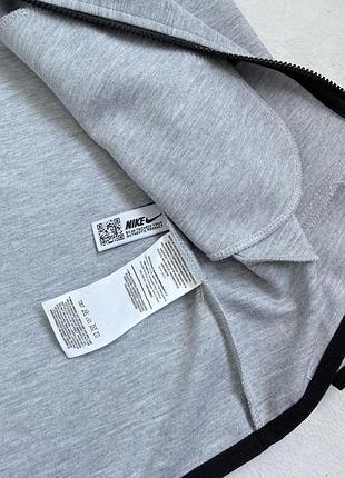 Зип-худи серый nike tech flecce 2