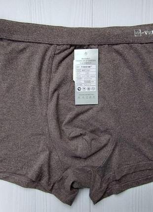 Чоловічі труси боксери vericoh батал коричневий 6xl 1792