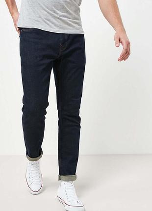 Джинсы slim fit мужские next 172295 26r темно-синие (2200004613505)