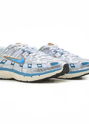 Nike p-6000 silver blue 2