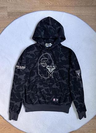 Зіп-худі bape miami black