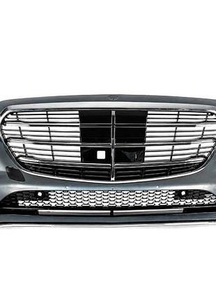 Передний бампер amg-line для mercedes s-сlass w223 2020- гг