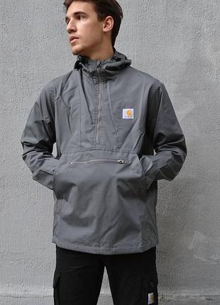 Анорак carhartt серая