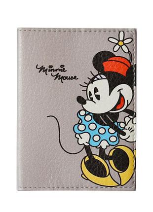 Обложка на биометрический паспорт (загранпаспорт, книжка) minnie mouse