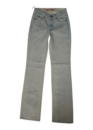 Джинсы женские guess 26 р. голубые (0265)