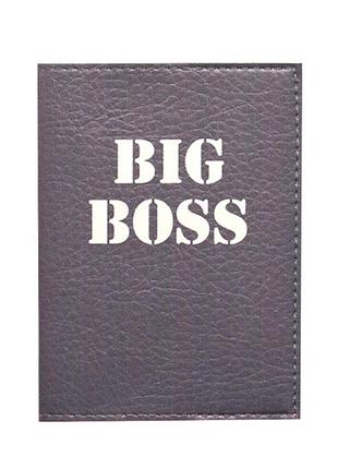 Обкладинка на паспорт біометричний "big boss"