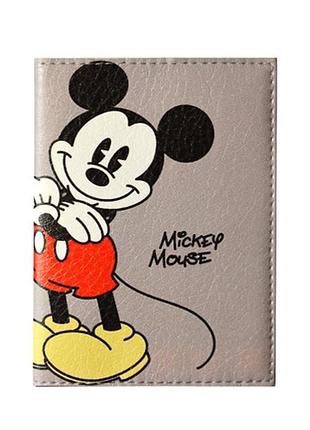 Обложка на паспорт биометрический (книжка) mickey mouse