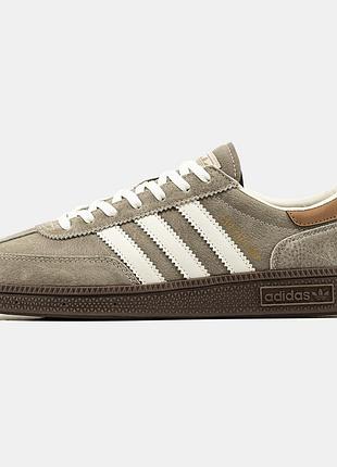 Мужские кроссовки adidas spezial handball beige white 41-42-43-44-45-46