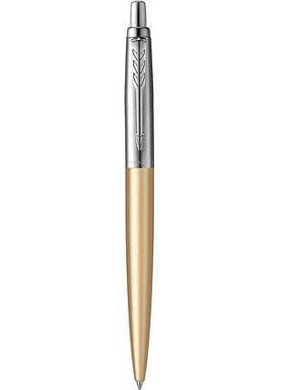 Кулькова ручка parker jotter 17 xl matt gold ct bp 13 432