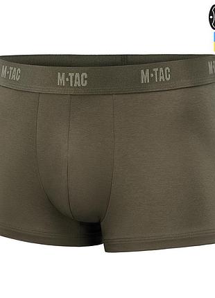 M-tac трусы men cotton stretch trunks dark olive