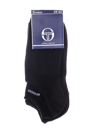 Носки sergio tacchini 3-pack черный жин 35-38