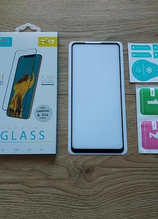 Захисне скло для samsung galaxy a21s a217 защитное стекло на самсунг 2