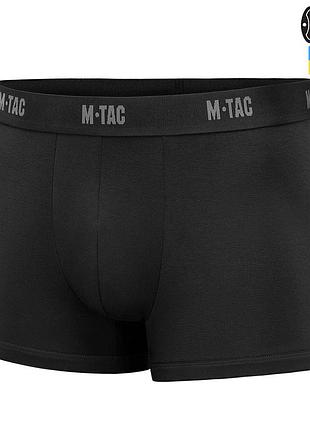 M-tac трусы men cotton stretch boxer briefs black