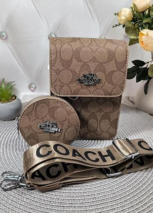 Сумочка для телефону,coach, сумка бананка 1шт.
