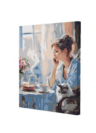 Картина за номерами riviera blanca сніданок 40x50 см (rb-1346)