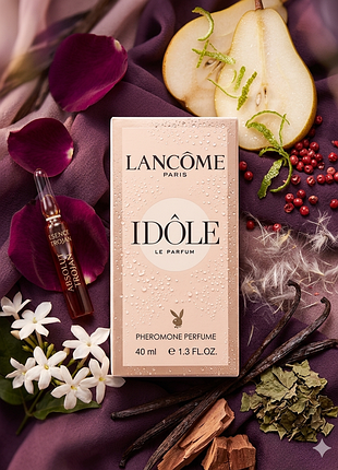 Жіночі парфуми idole le parfum 40 мл духи з феромонами стійкий шлейфовий аромат груша троянда жасмин ваніль мускус пачулі ніжний солодкий парфумована