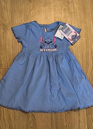 Платье детское stich primark новое