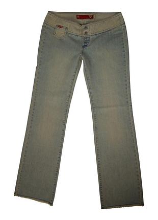 Джинсы женские guess 28 р. голубые (0267)