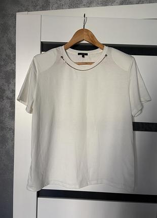 Футболка нова, біла  massimo dutti  без бірки