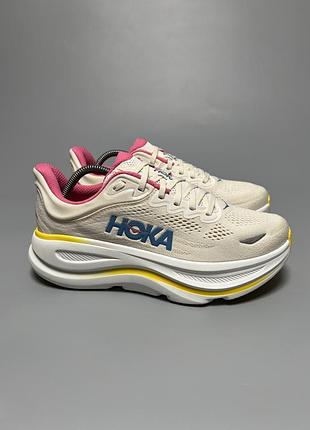 Кросівки для комфортної ходьби бігу тренувань hoka one one bondi 9 оригінал 1162012 albst