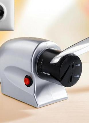 Електрична точила для ножів та ножиць electric sharpener 220в, електронна точила для заточування ножів