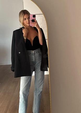 Піджак в стилі оверсайз від zara.