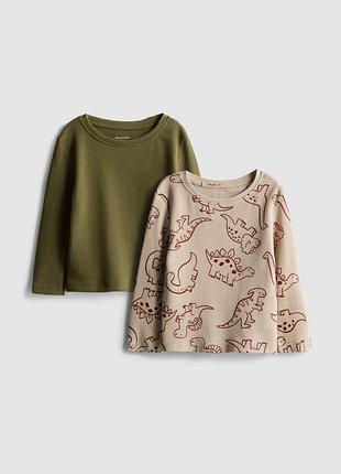 Набор регланов на мальчика primark 18-24мис, 2-3роки.
