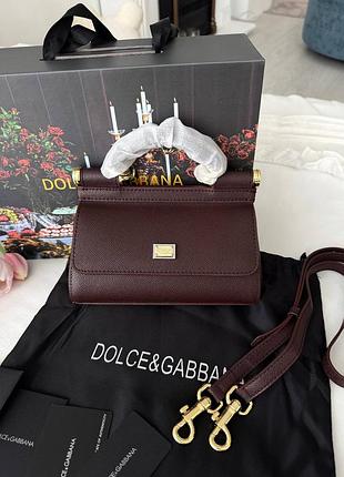 Сумка dolce & gabbana sicily chocolate