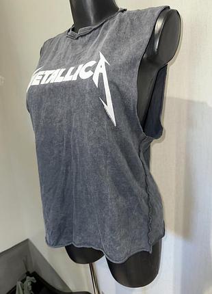 Майка вінтажна  metallica