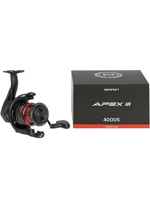 Котушка brain apex iii feeder 4000s 5+1bb 4.9:1