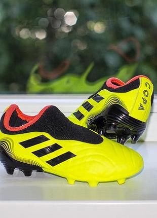 Бутылки, копочки adidas copa sense.3 junior gz1383 yellow/black 30 р. оригинал