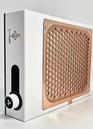 Витяжка для манікюру bee nails zs-807 з hepa-фільтром 150w, біла