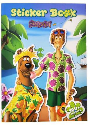 Стикербук sbl0001 "scooby-doo: приключения скуби" ideyka