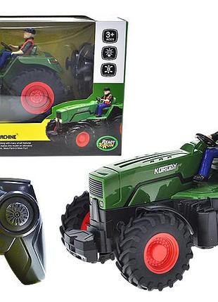 Трактор на радіокеруванні 6609 акумулятор, в коробці р.25x13x16см yg toys
