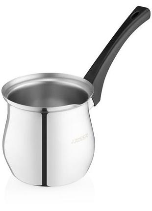 Турка ardesto ar0864sb black mars, 0.64л, нержавіюча сталь, бакеліт