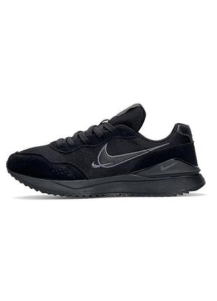 🐆 мужские кроссовки nike zoom venture all black