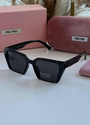 Солнцезащитные очки женские поляризация очки женские . polarized . miu miu