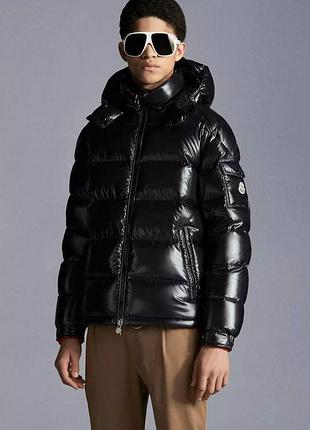 Куртка moncler глянцева з nfc