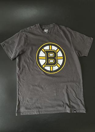 Футболка boston bruins nhl 47 brand