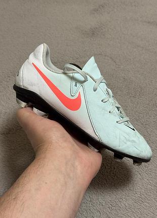 Nike phantom gx 2 club fg/mg 34р 21-21.5см бутси футбольні оригінал