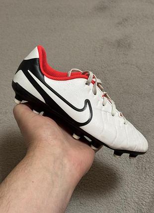 Nike tiempo legend 10 club fg/mg 32р 20-21см бутси футбольні оригінал