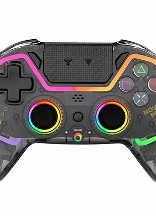 Беспроводной геймпад-контроллер fantech wgp14v2 nova pro atomic черный с rgb подсветкой 12 кнопок bluetooth 5.3