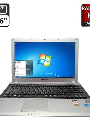 Ноутбук samsung rv515 / 15.6" (1366x768) tn / amd e-450 (2 ядра по 1.65 ghz) / 8 gb ddr3 / 500 gb hdd / amd radeon hd 6470m, 1 gb